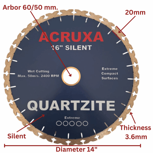 Diamond Saw Blade for Quartzite
