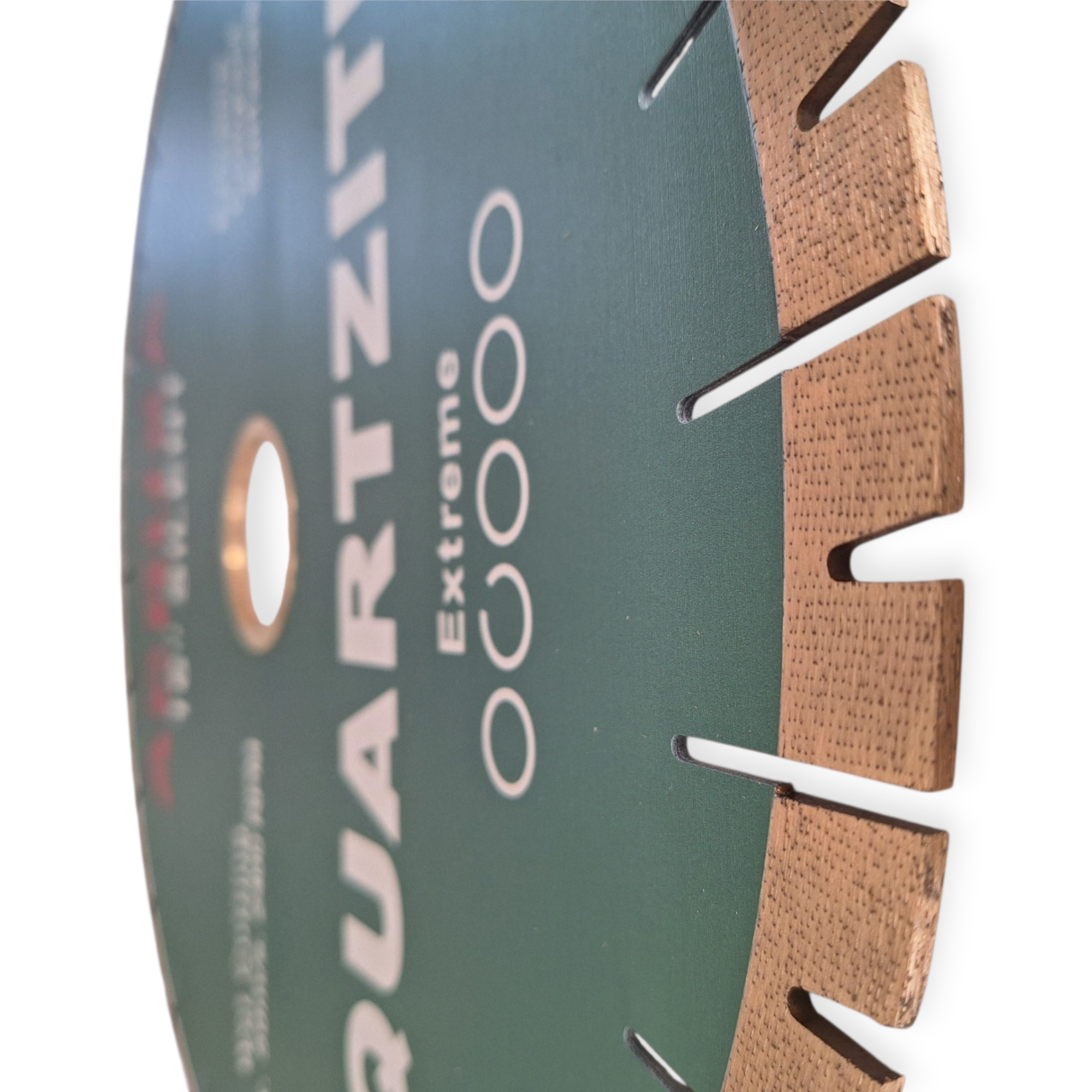 DIAMOND SAW BLADE FOR CUTTING QUARTZITE 16" GREEN 3 ACRUXA QUARTZITE